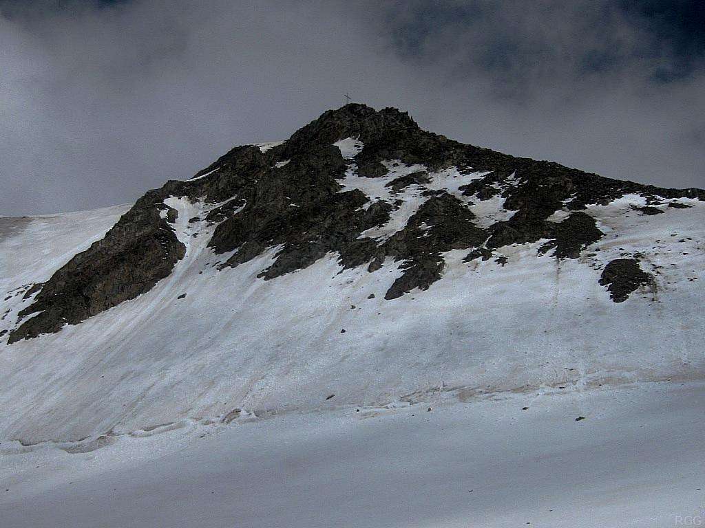 Wildspitze from the west, from the upper Taschachferner 7705