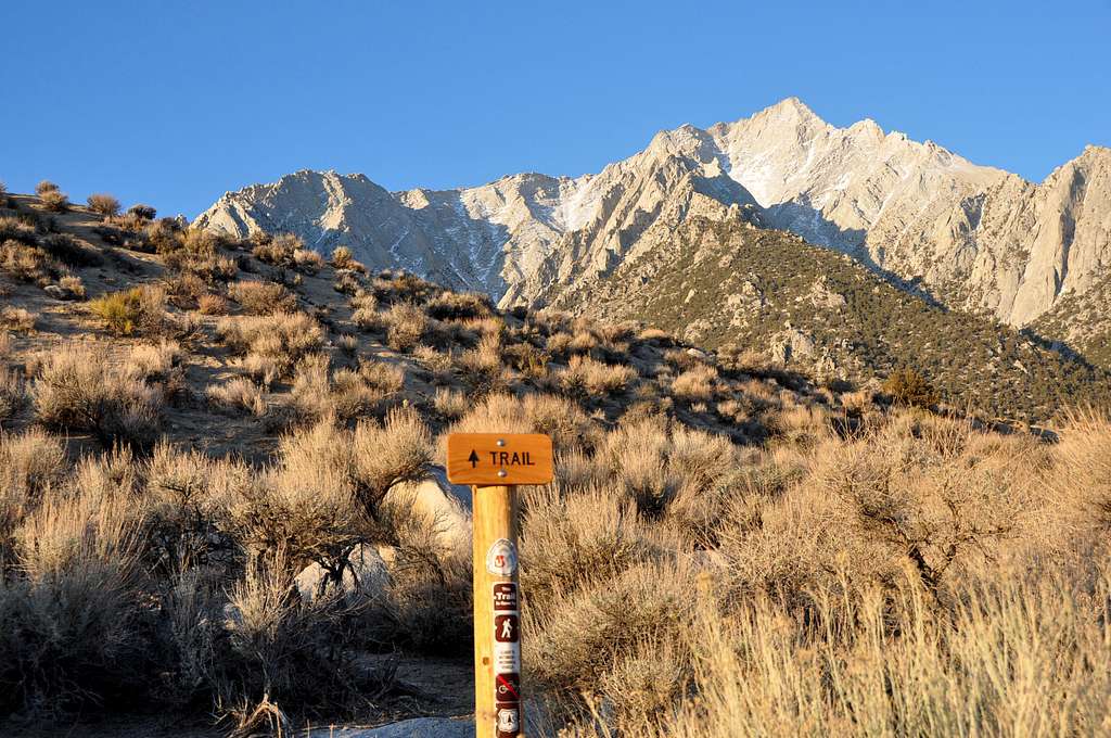 Trailhead to Whitney Portal...