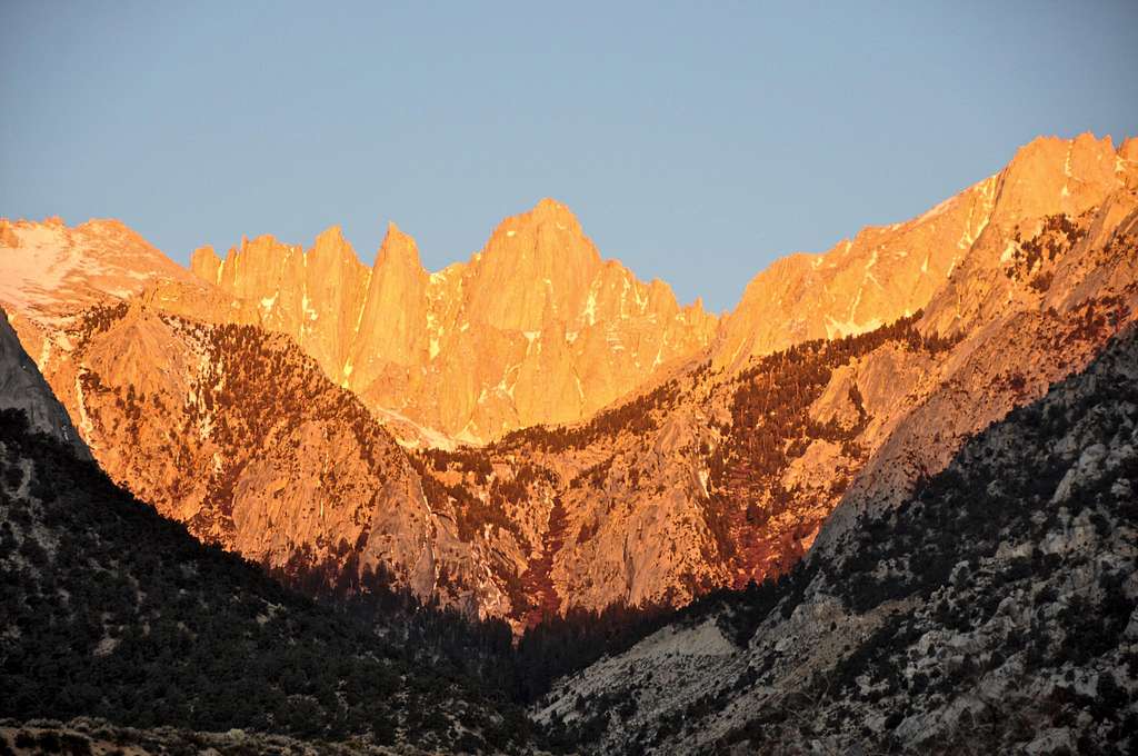 East face of Mount Whitney
