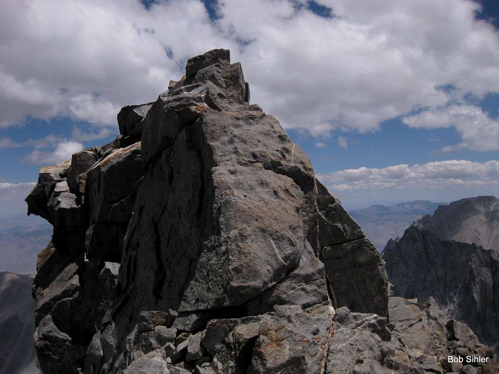 Summit Block of Norman Clyde Peak