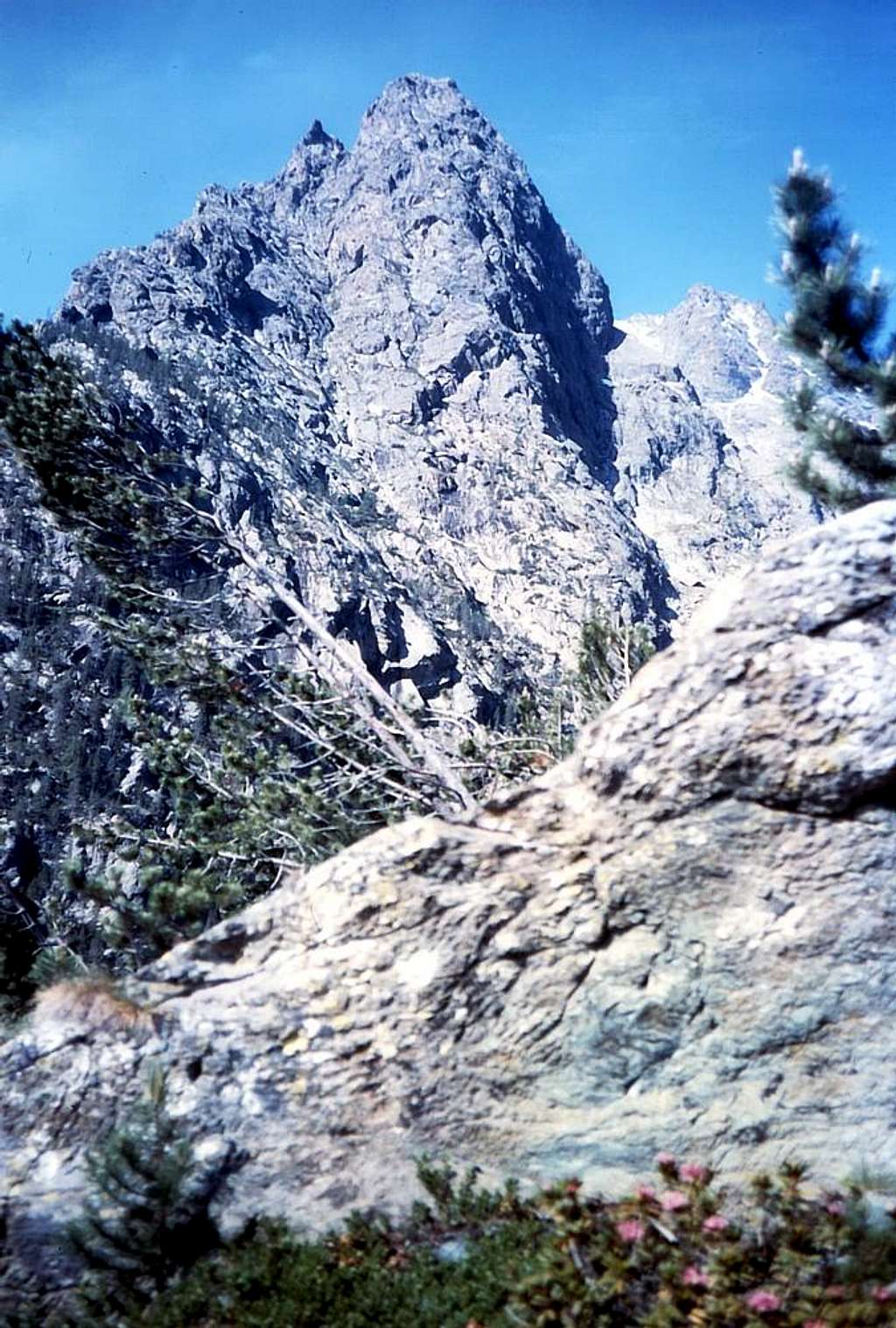 The watershed from Monte Iverta to Bec l'Espic 1987