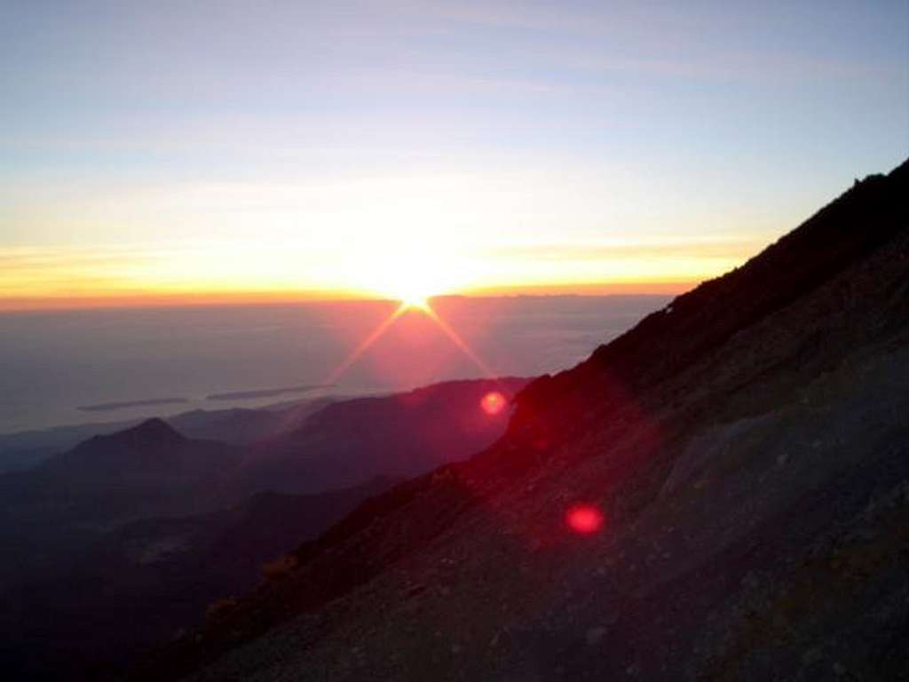 Sunrise before Summit 
 Sept...
