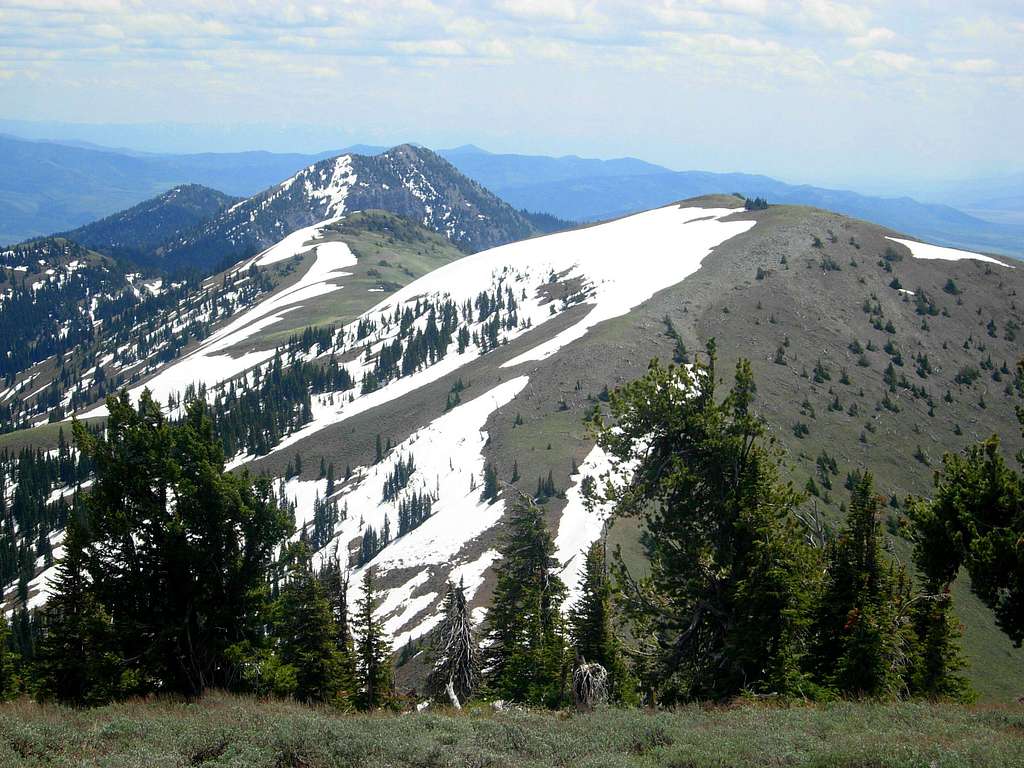 Snow Peak and Haystack Mountain