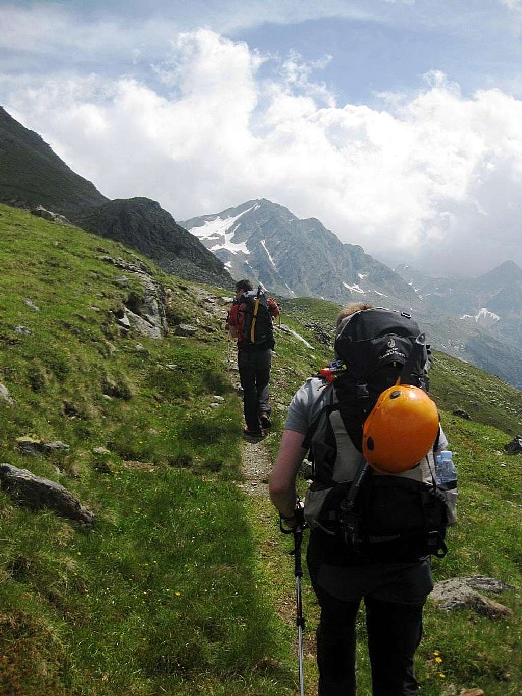 On the trail to the Hoher Nebelkogel