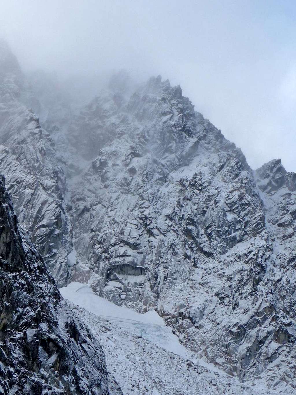 Colchuck Peak's Impressive Face