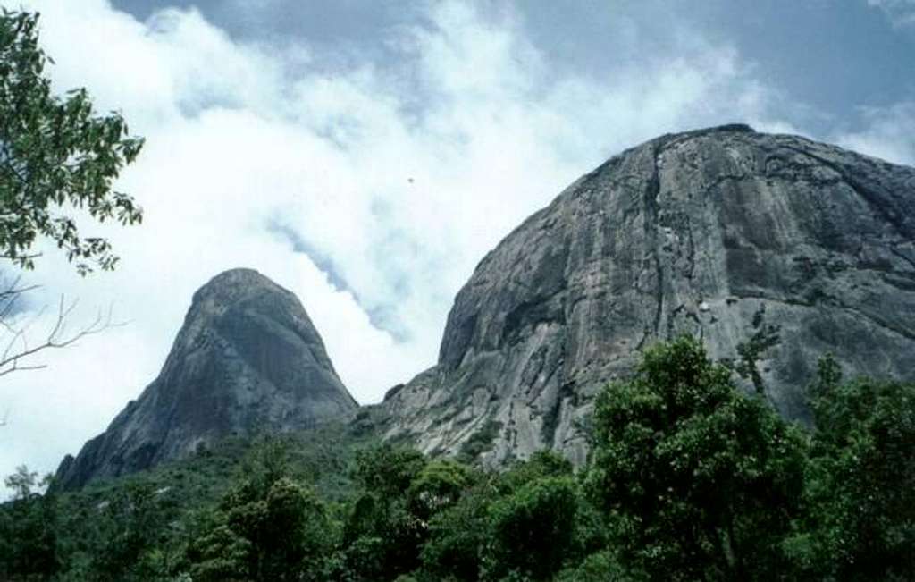 Looking up from Vale dos...