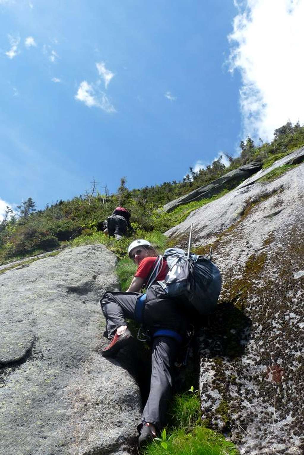 Finishing the Original Route on Gothics South Face