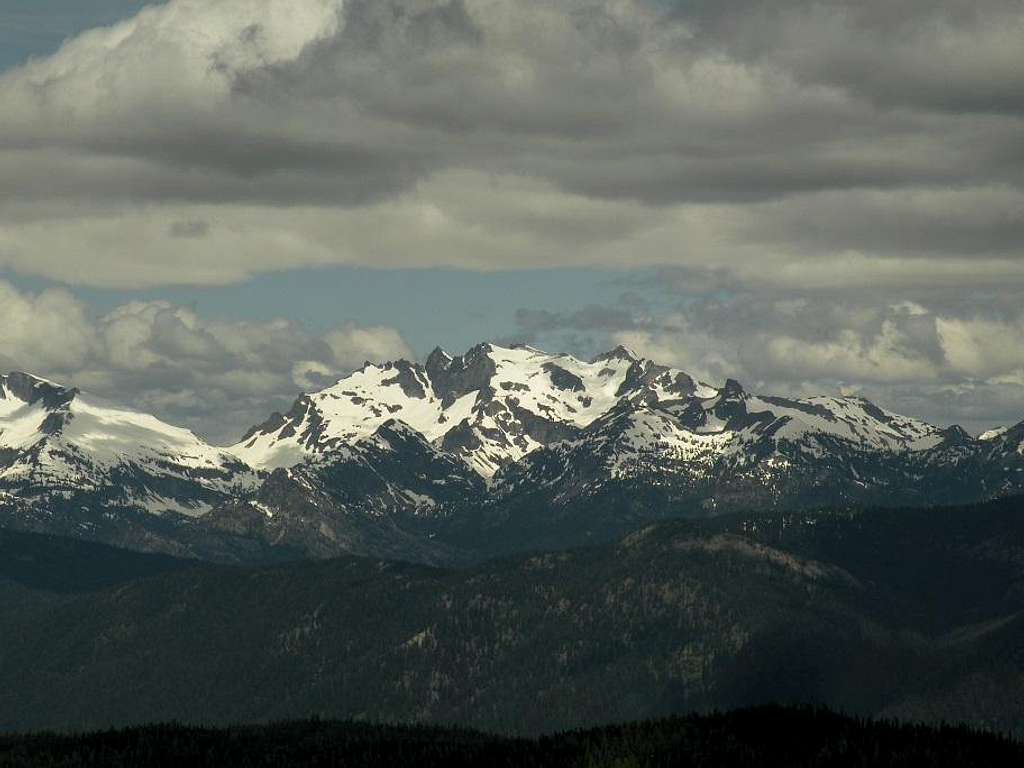 Mt Daniel from Thorp