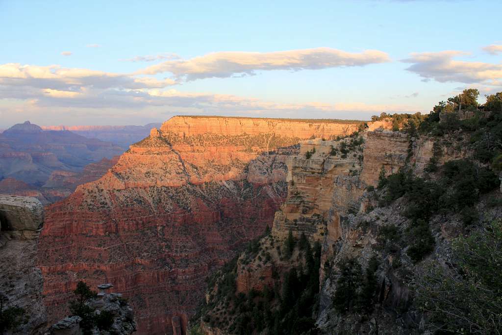 Grand Canyon South Rim at Sunset