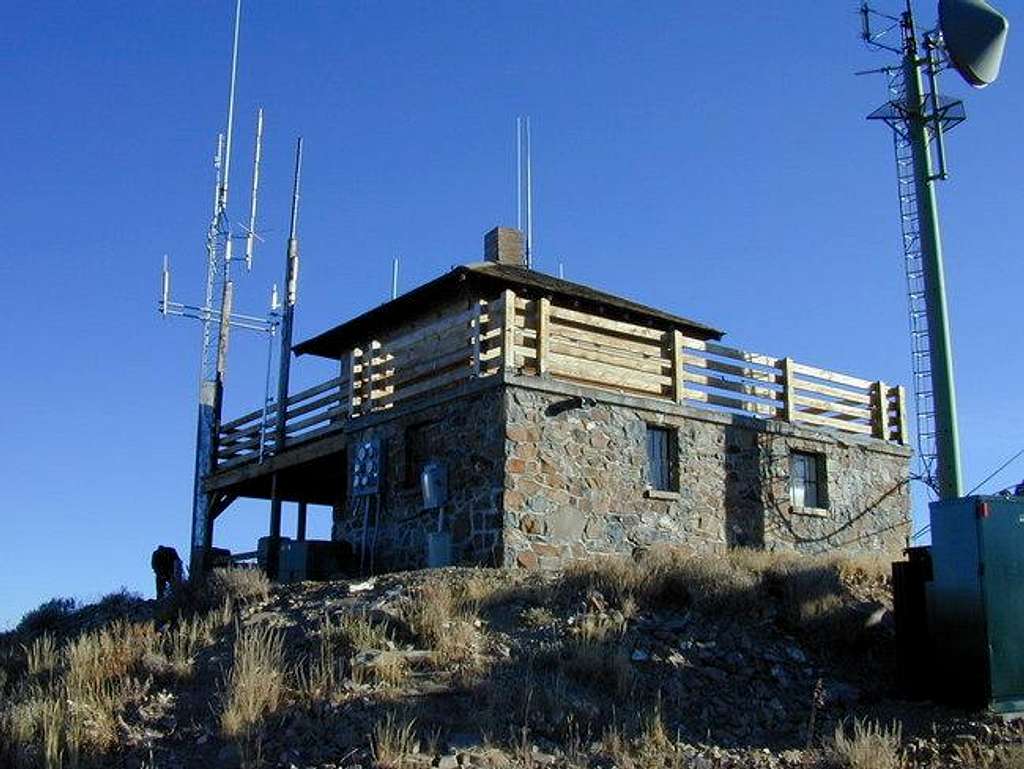 The Historic fire lookout...