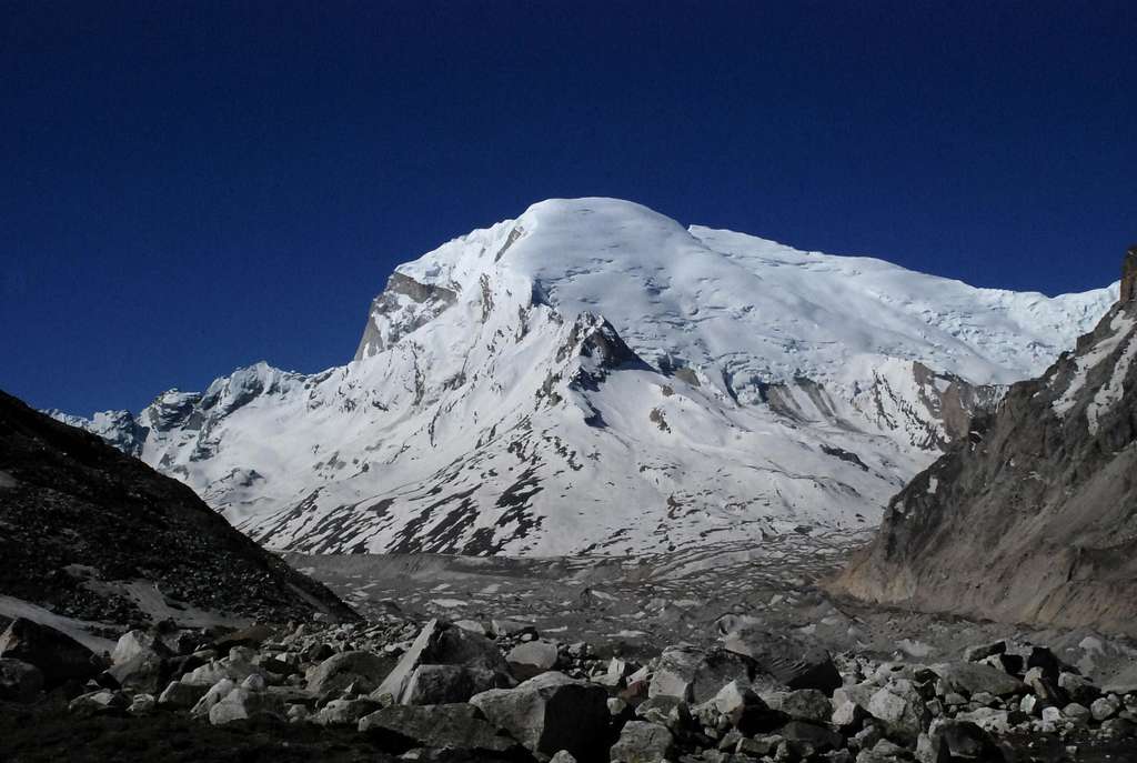 Kedardome and Kedarnath, with Bhagirathi Glacier