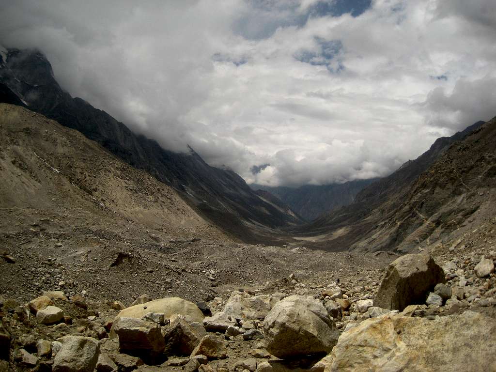 Looking back towards Gangotri