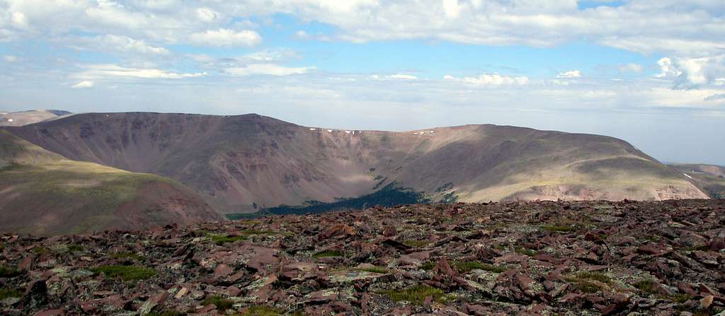 The Burro ridge