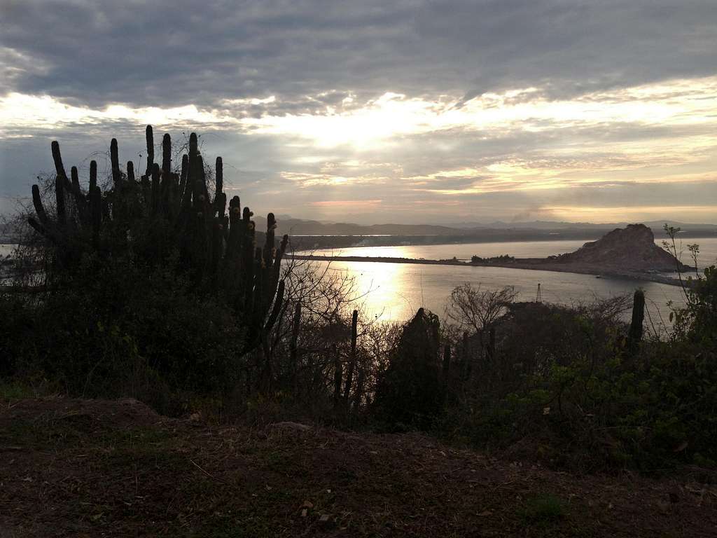 Sunrise from Cerro del Creston