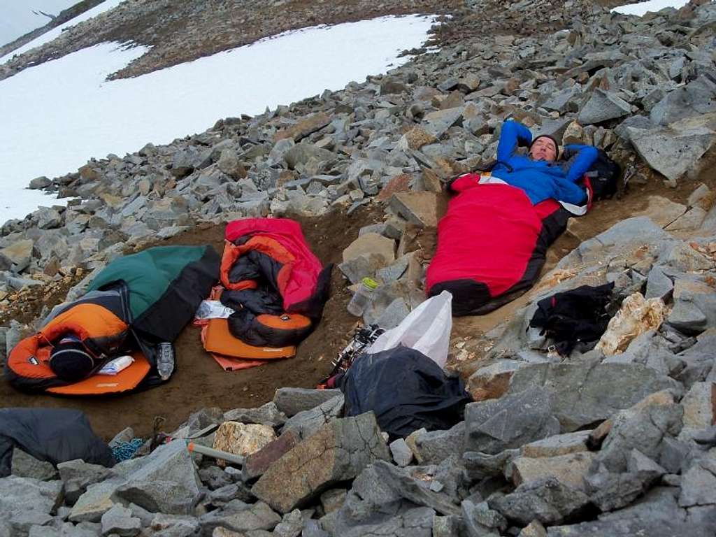 Bivy on Icy