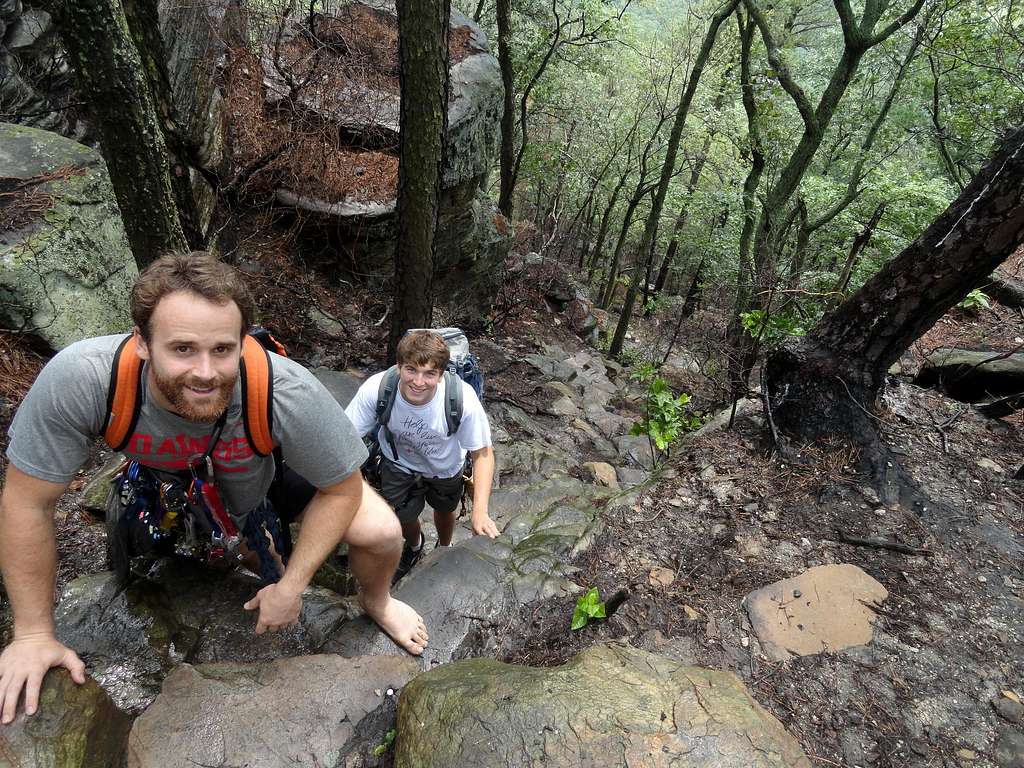 Pilot Mountain, NC Three Bears Gully