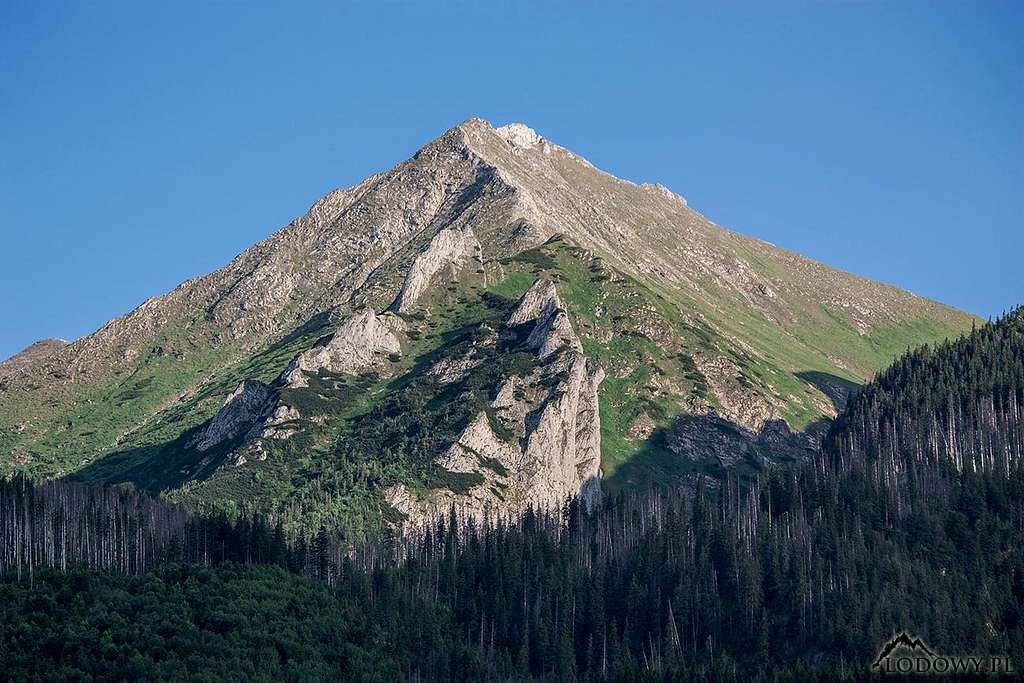 Havran peak from Podspady