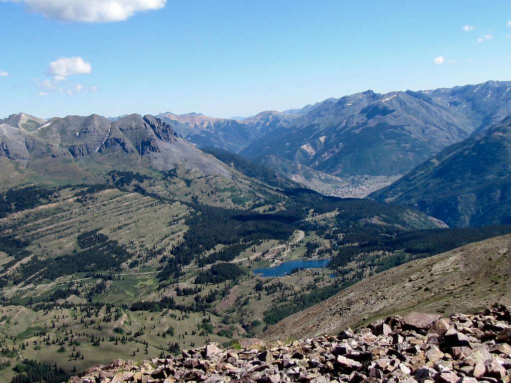 Town of Silverton & Molas Lake