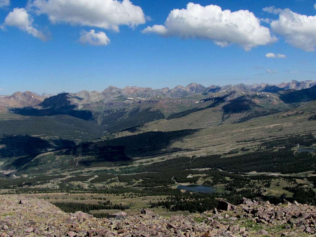 Andrews and Little Molas Lakes