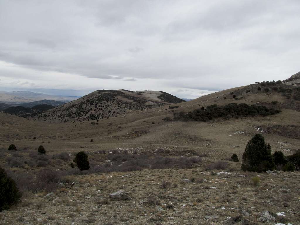 hills near the highpoint