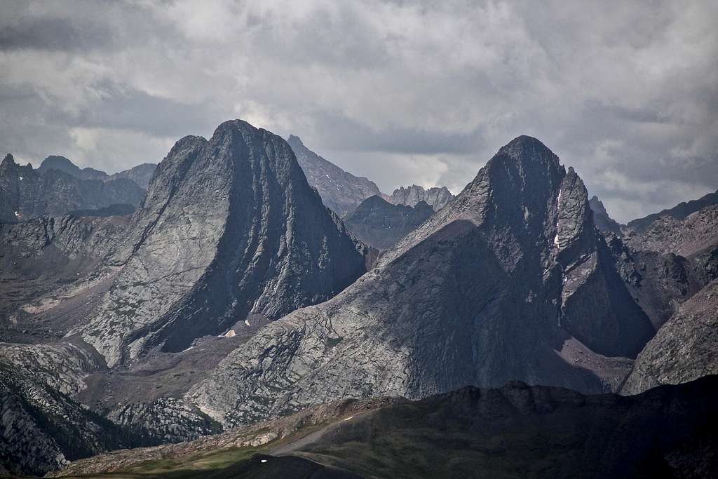 Vestal Peak and Arrow Peak