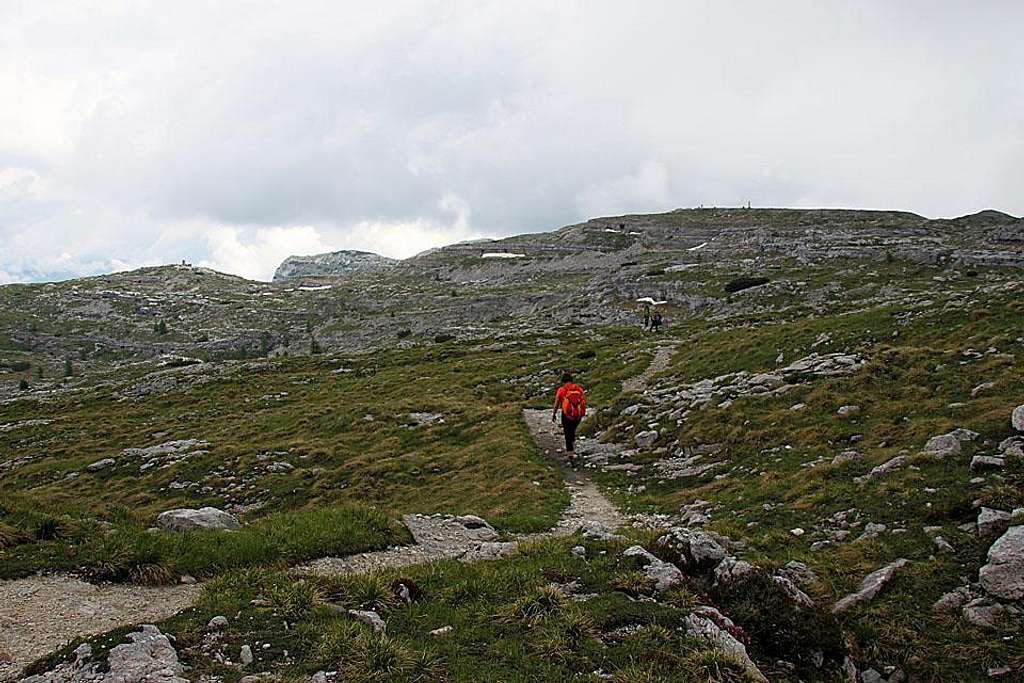 Towards Monte Ortigara