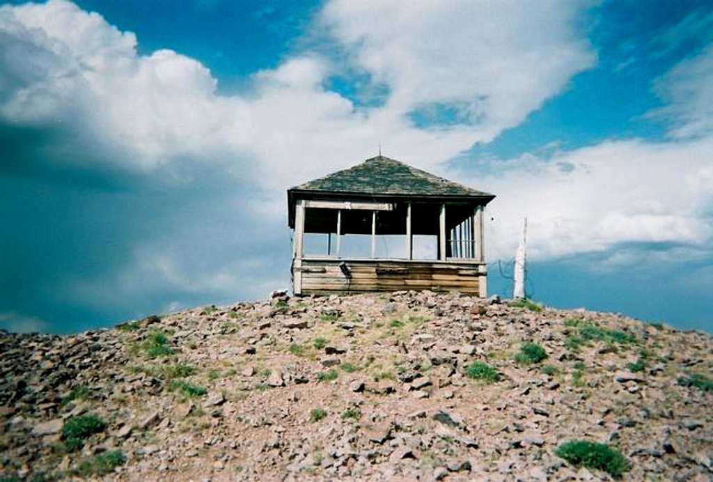 The summit of Wyoming Peak.