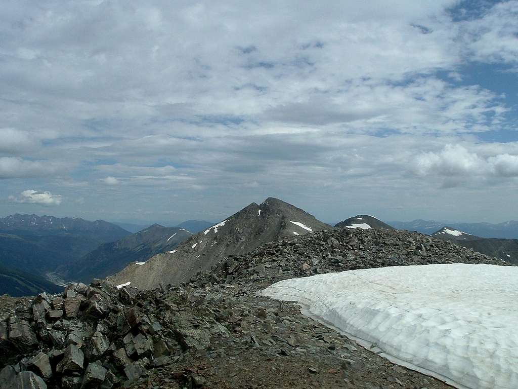 Pacific Peak and West Ridge