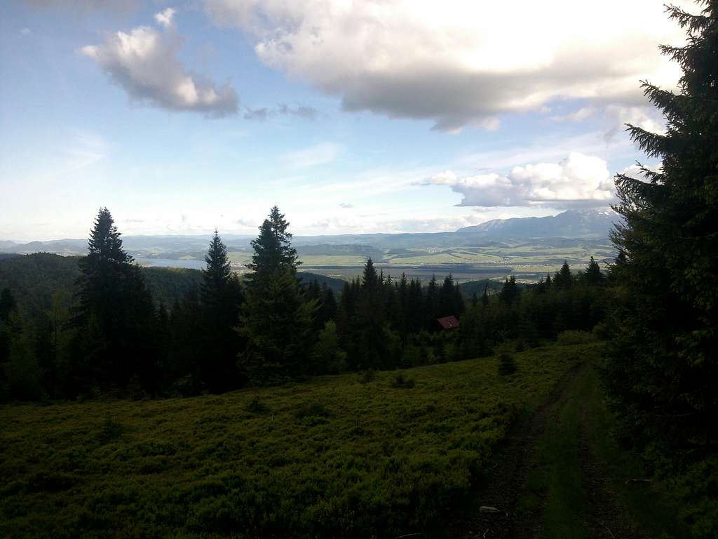 View over Kotlina Nowotarska