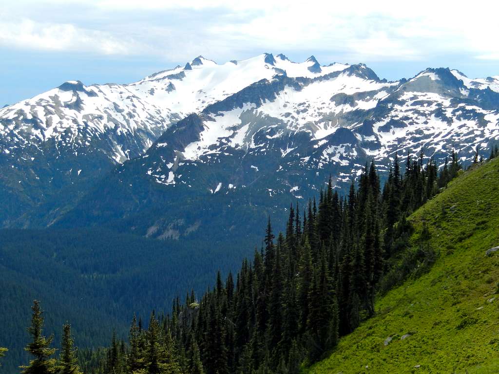 Mt. Daniel from Mac Peak