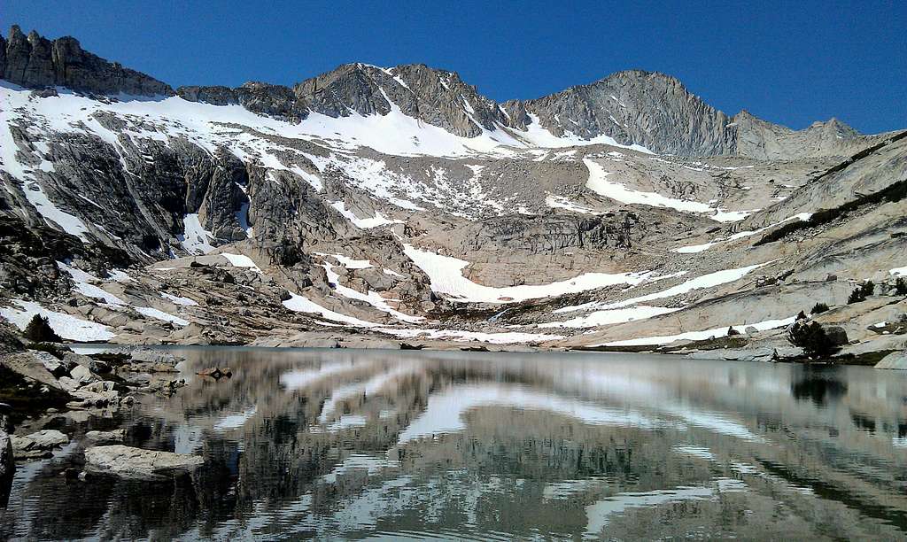 Mount Conness from Conness Lakes