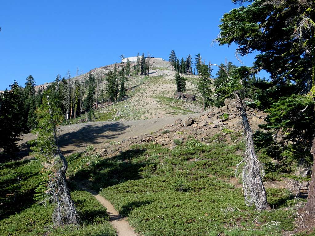 Northeast route to Mount Lincoln summit