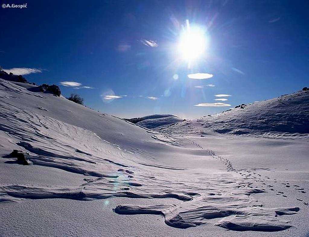 Winter scenery on Rozano ,...