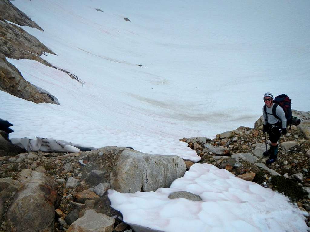 Taking the Ramp onto the Glacier
