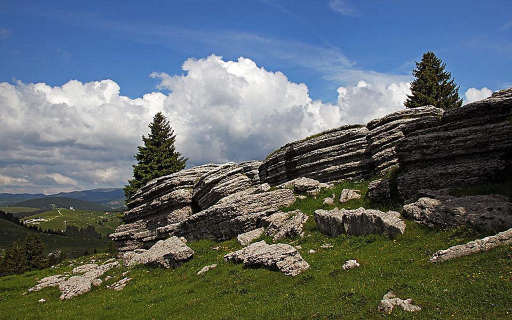 Nice rock formations of Monte Fior