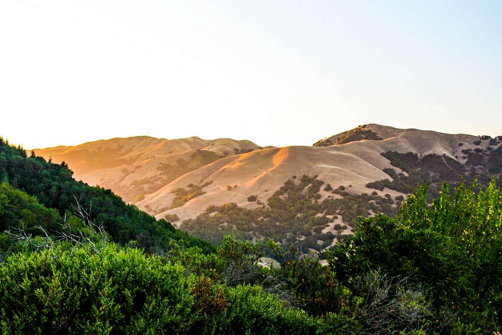 Big Rock Ridge from Terra Linda Ridge