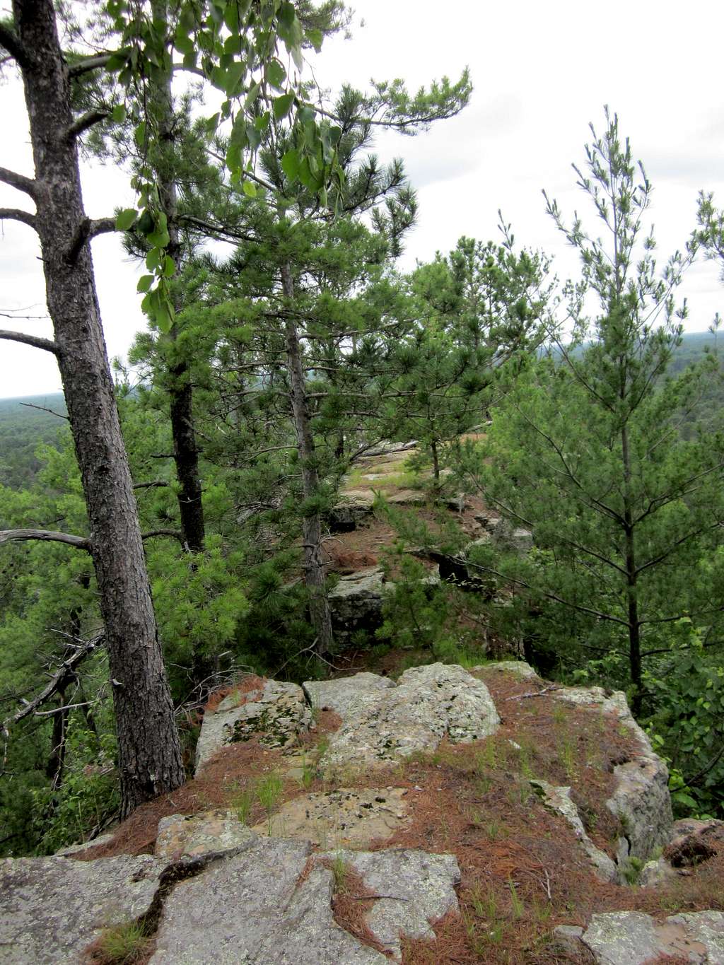 Long Rocky Ridge along Lone Rock
