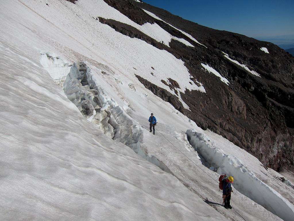 Ramp on the Wintun Glacier