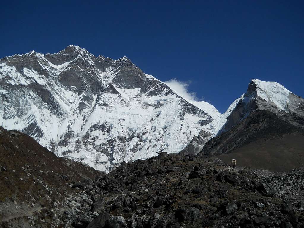 Lhotse and Island Peak