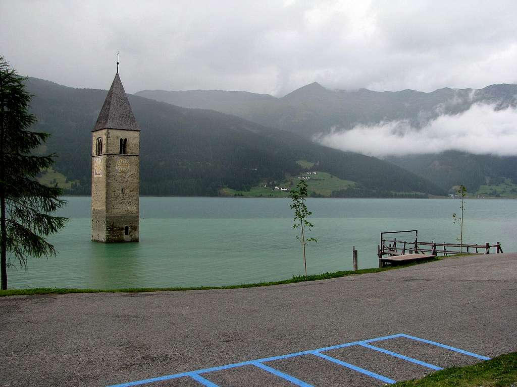 Rainy Reschenpass