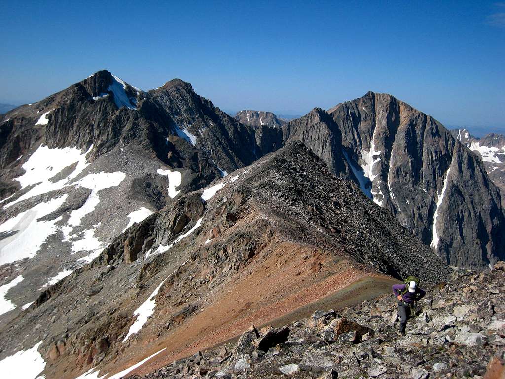 Hiking to Granite West