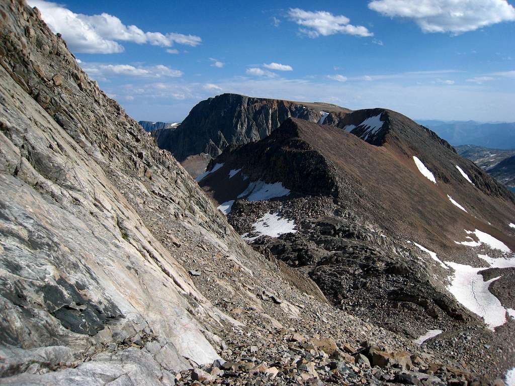 Cairn Mountain and the slab