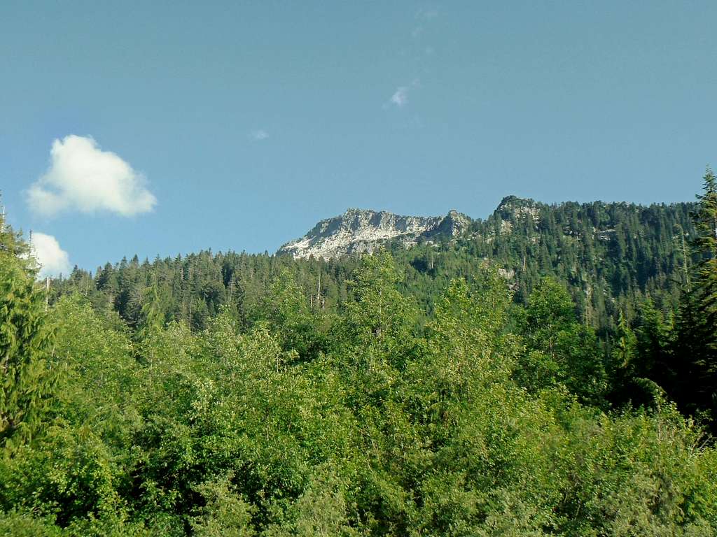 Mount Pilchuck from the Parking Lot