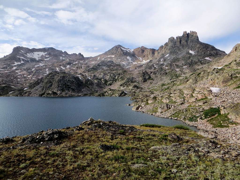 Upper Aero Lake and The Spires