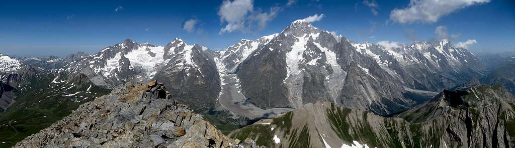 Panorama on the summit