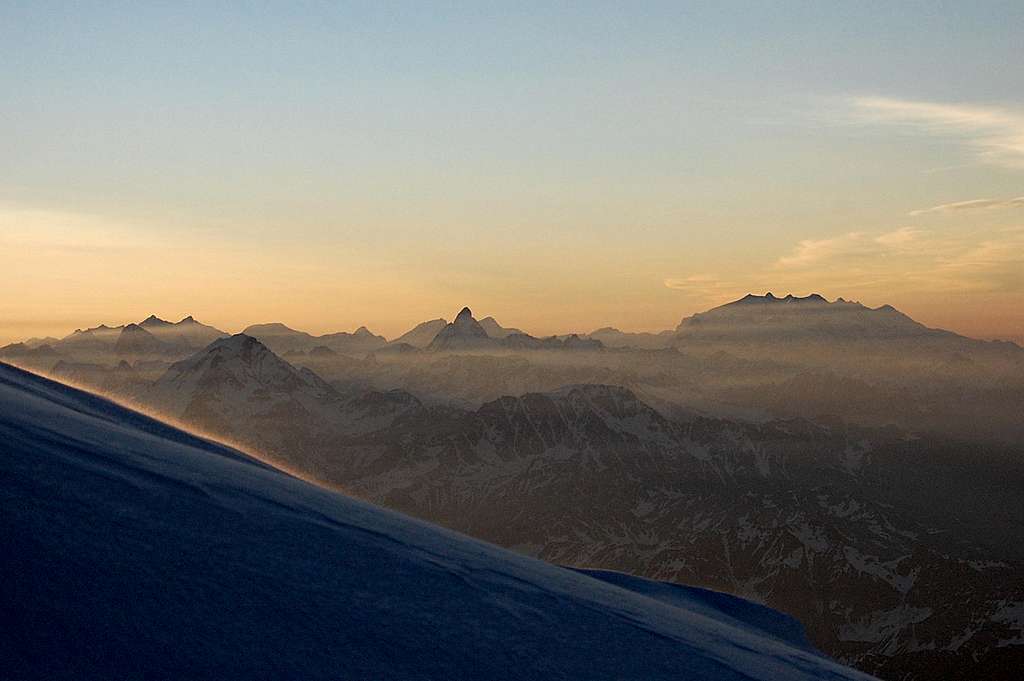 Mont Blanc summit bivvy