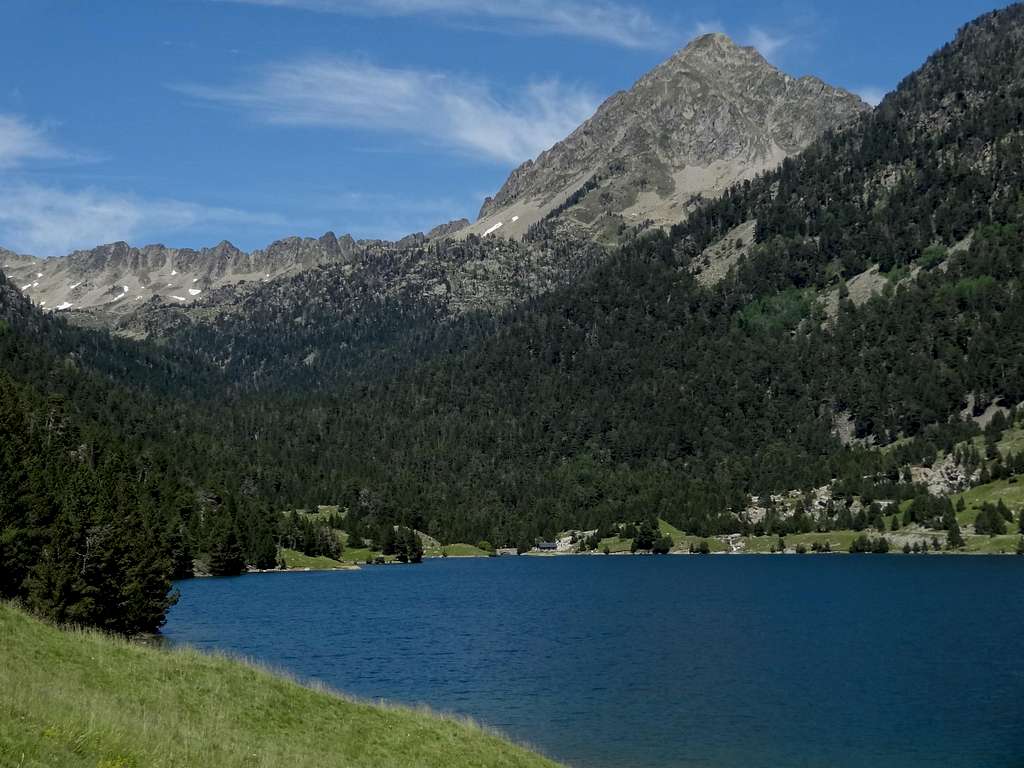 Pic de Bastan from Lac de l'Oule