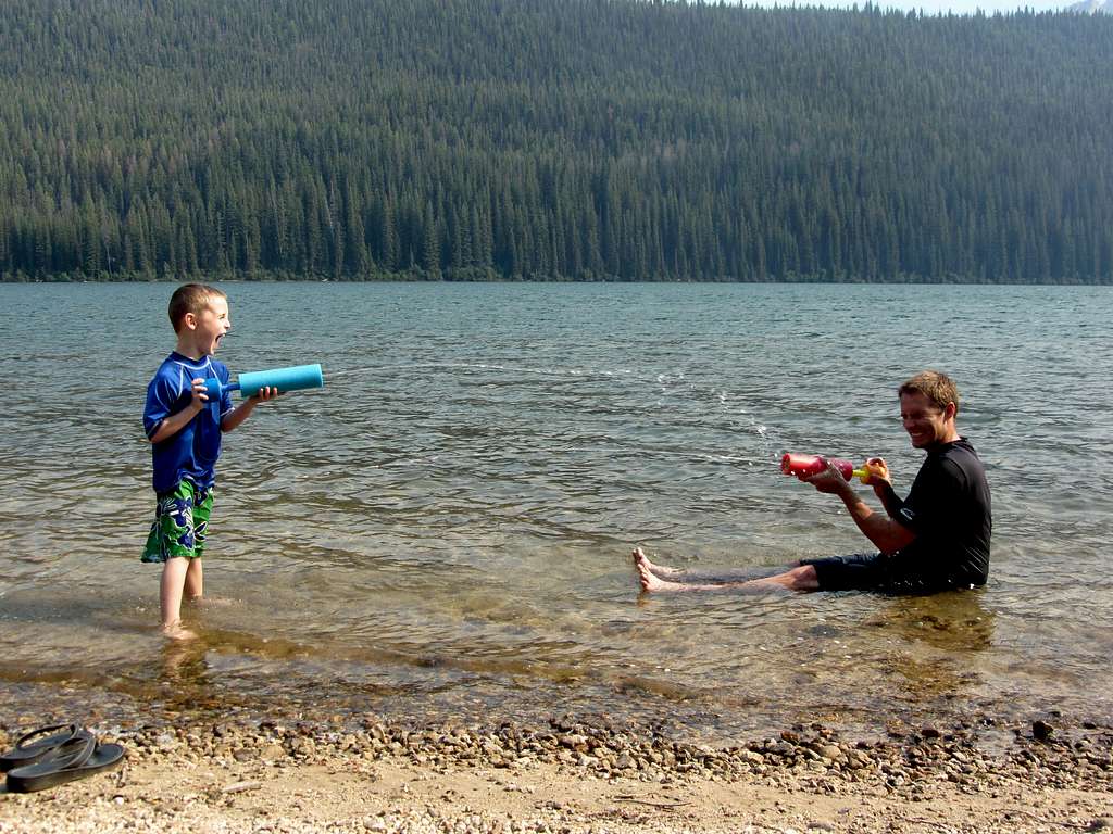 Stanley Lake water fight