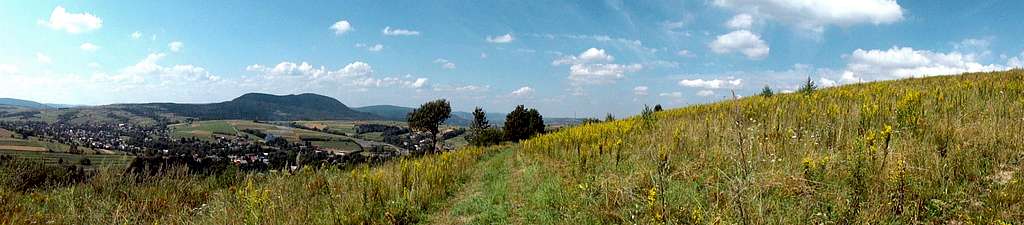 View from slope of Mount Żabia