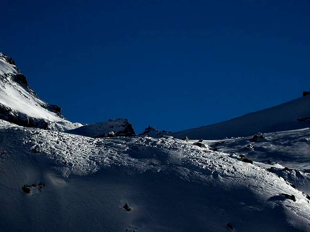 Il colle di Moncorve (3294 m.)